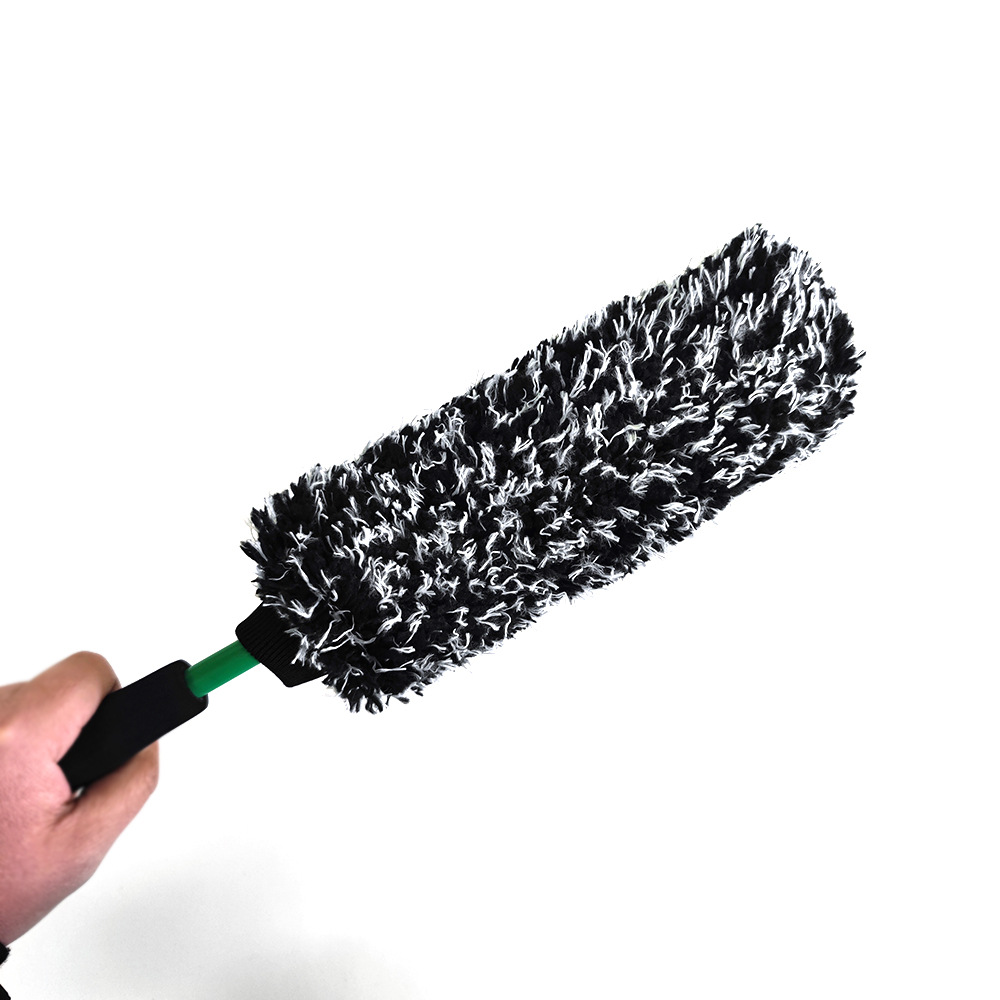 長毛絨洗車刷 輪胎鋼圈輪轂清潔刷 汽美輪轂刷清洗刷汽車清潔用品